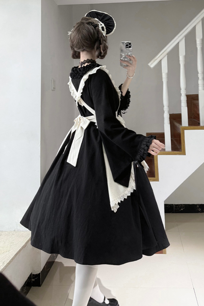 Apron Dress + Lolita Doll Gothic