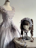 Details) Hairband Lolita (Rose Wisteria Purple Lace Classic