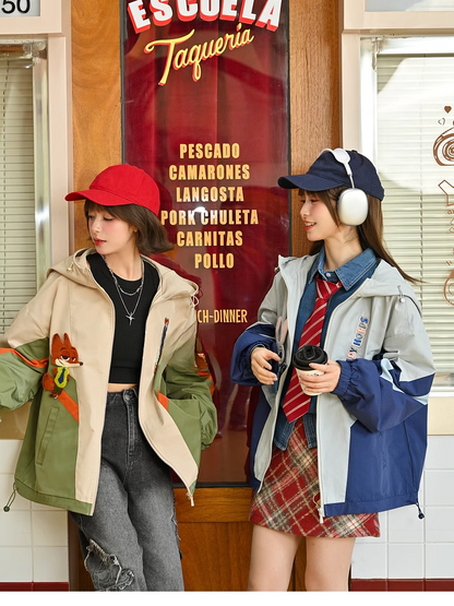 Zootopia Nick/Judy Ears Hooded Jacket