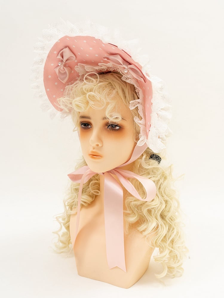 Erdbeersüße Lolita-Haube