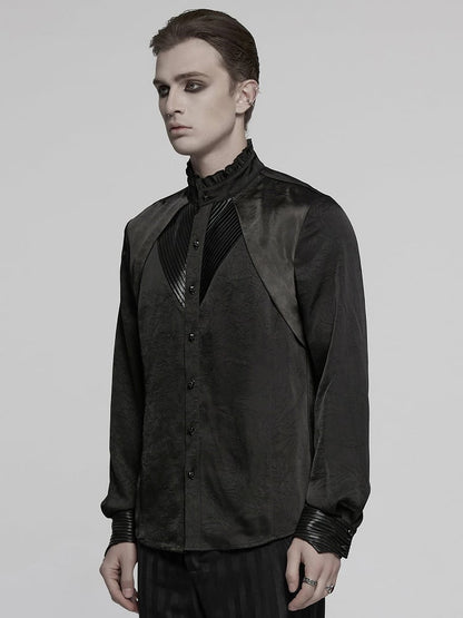 Men's Goth Shirt Black