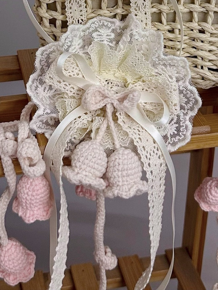 Sweet 2 Color Valley of Lily the Lolita Hairclip/Brooch Options Lace