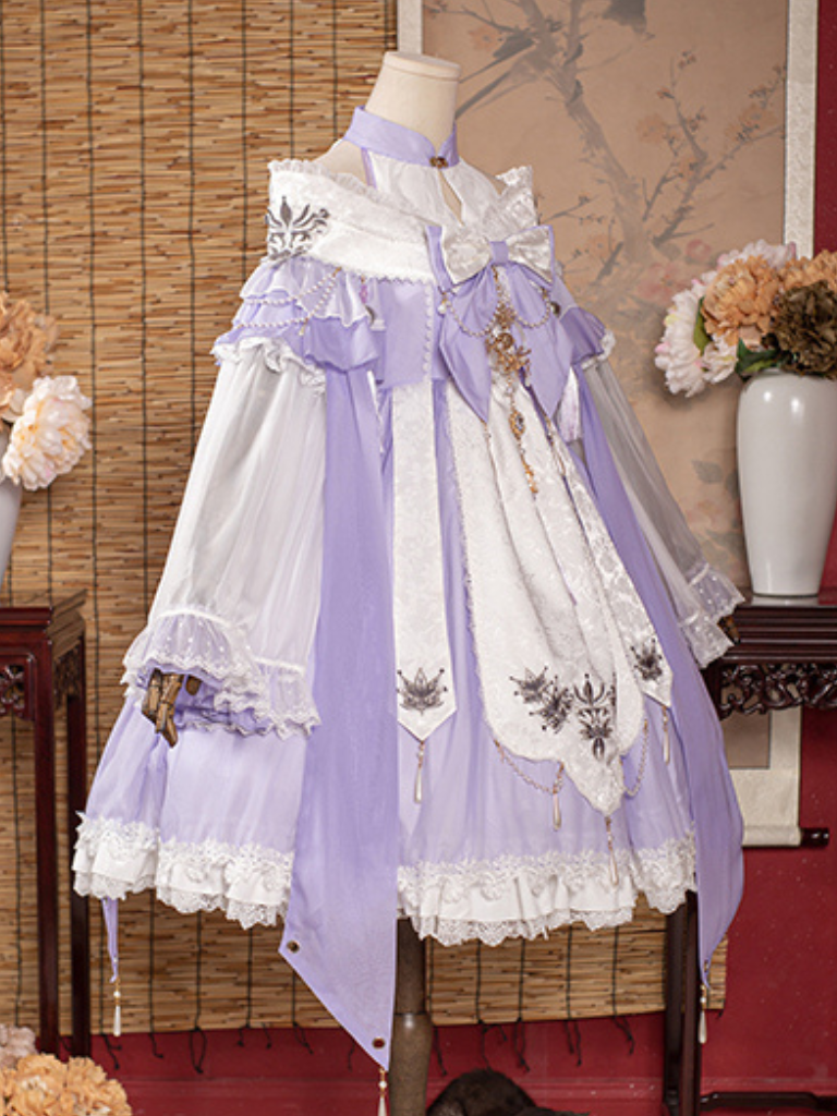 リボンチャイナ スイート＆ティー ロリータ サスペンダードレス