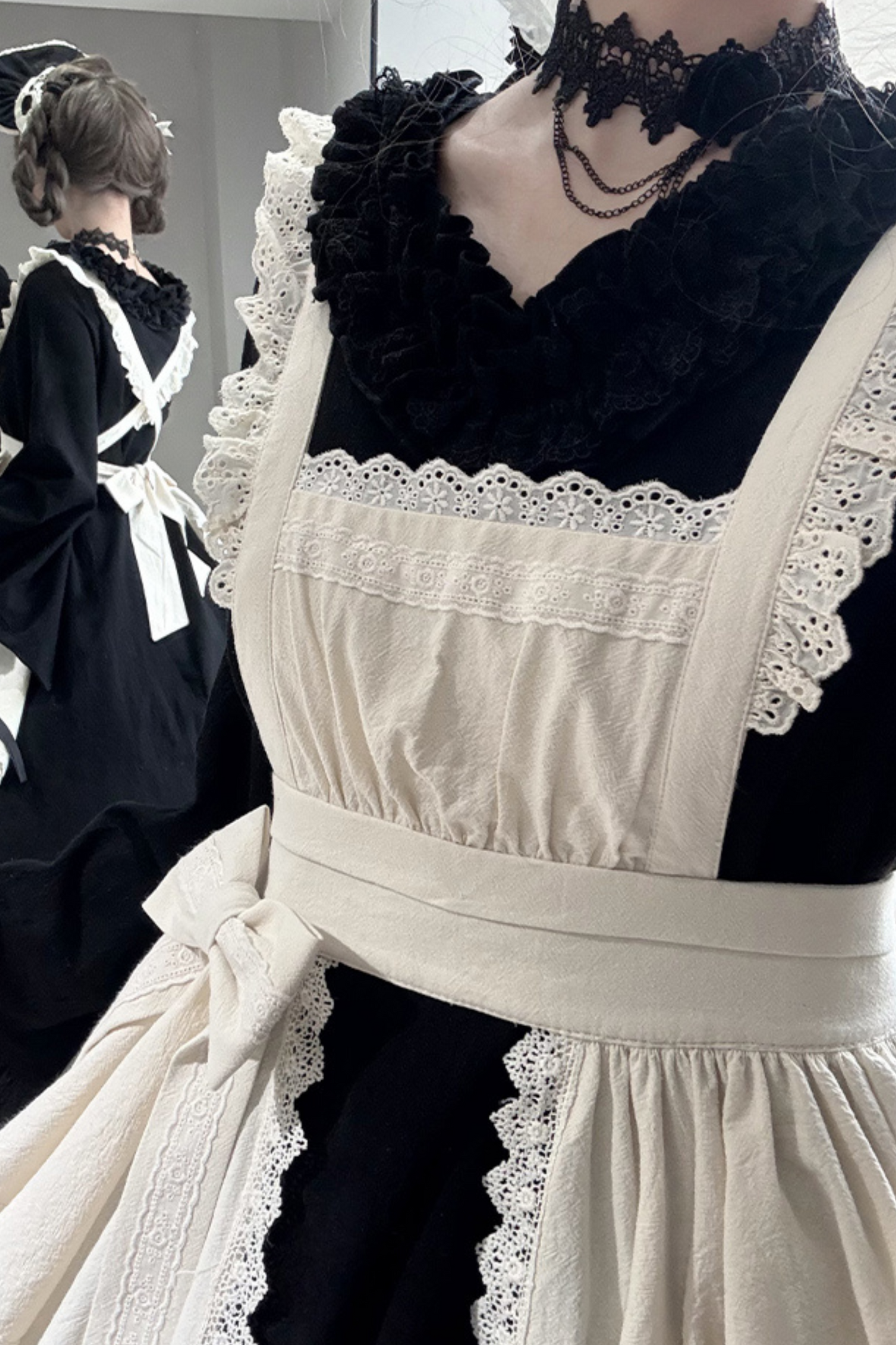 Apron Dress + Lolita Doll Gothic