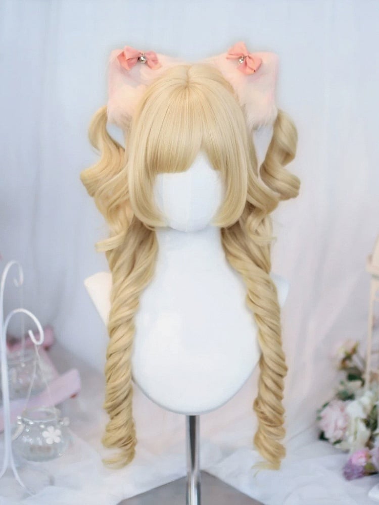 24-Inch Roman Curly Wig with Bangs - Dalao Home