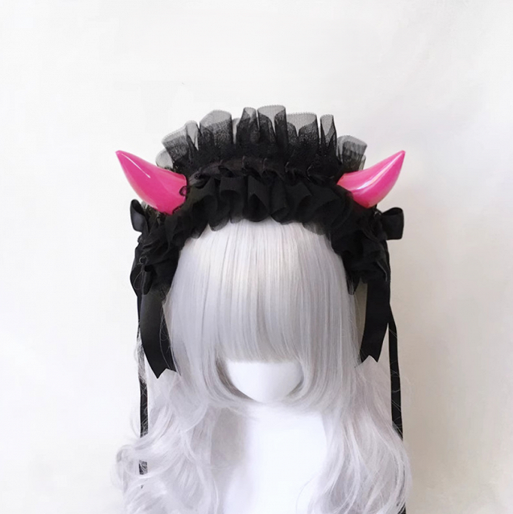 4 options de bandeaux en dentelle Corne de Diable