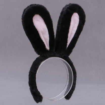 Serre-tête Lapin Lolita en Peluche Mignon 8 Couleurs