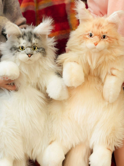 Colors 4 Realistic Backpack/Crossbody Bag Cat Plush