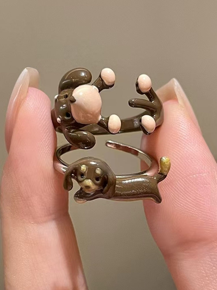 Y2Kアニマルデザインリング