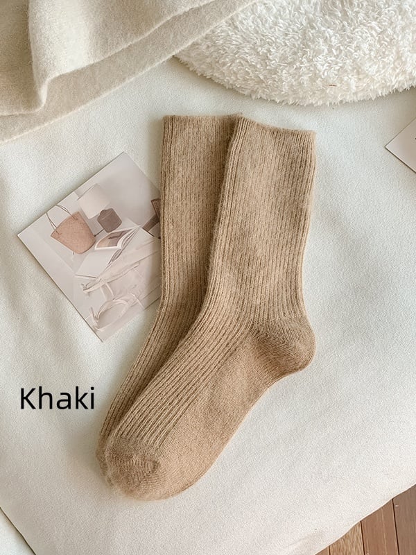 Coffee Black Sweet Calf Socks