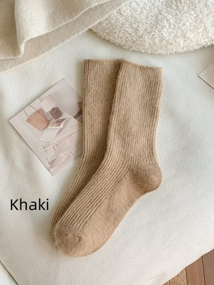 Coffee Black Sweet Calf Socks