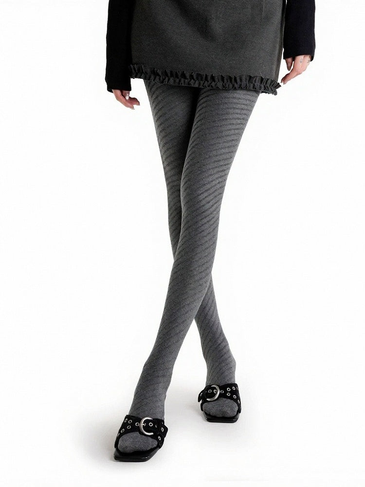Solid Minimalist Vintage Tights - ModaSwings