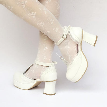 Made White Crown Princess Custom Platform SP168283 Shoes