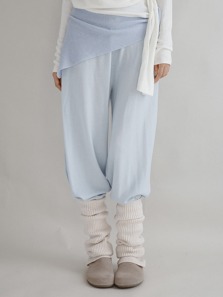 Leg Colors） Ribbed Slouchy Knit Warmers（2