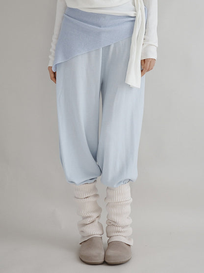 Leg Colors） Ribbed Slouchy Knit Warmers（2