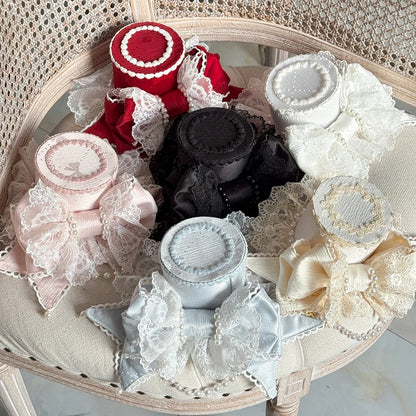 Mini Hat Bow Lolita Lace 6-Color