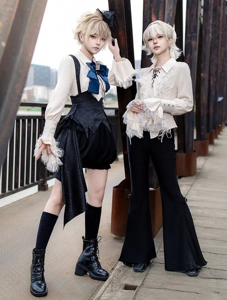 Black Ouji Lolita Shorts Bloomer