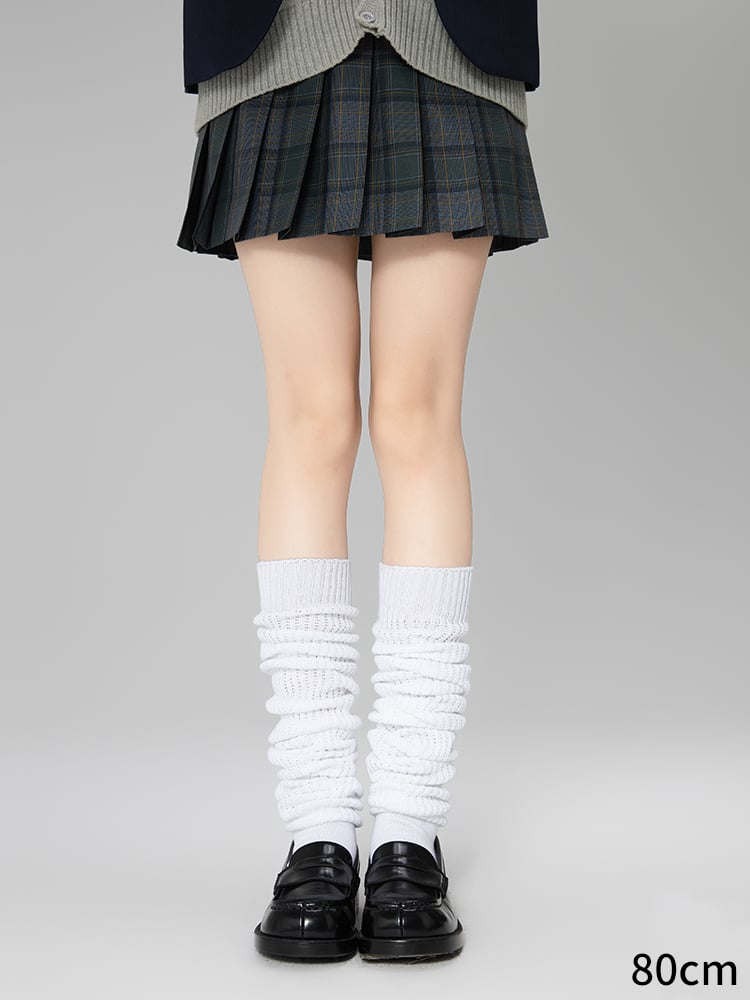 Loose 80CM/120CM/150CM/180CM Socks JK White
