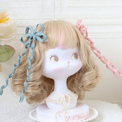 Moldable Options 21 Color Lolita Bowknot Hairclip Sweet Wire