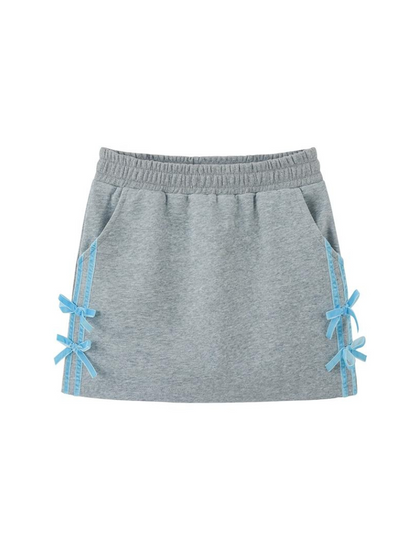 リボンアームスカートカジュアル+ジャケットタイト