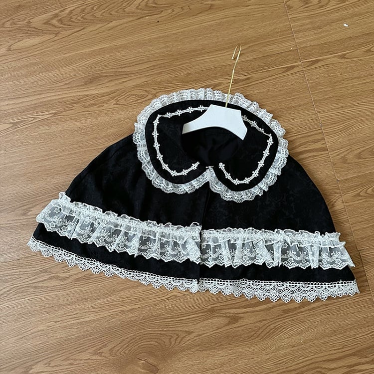 Pan / Pink Peter Red Cape Black Collar Blue Apricot