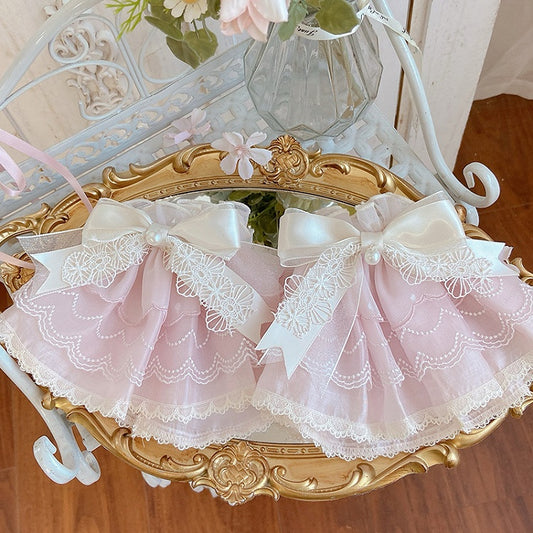 Handgelenk Beige Rosa und Manschetten Hell