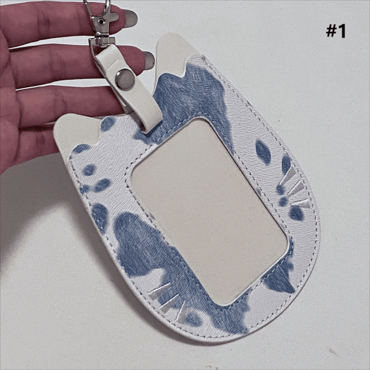 Colors Cat Holder Ear 9 Card Rectangle-shaped