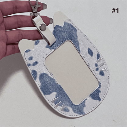 Colors Cat Holder Ear 9 Card Rectangle-shaped