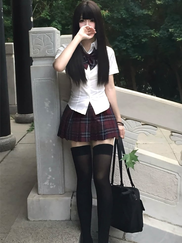 シャツバージョンJKスリーブショートスタイルプレッピーホワイトユニフォーム