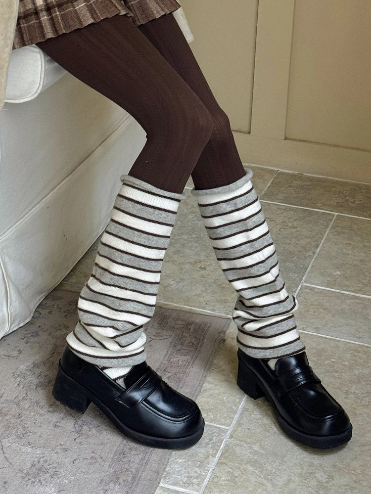 Warmers Striped Knit Leg
