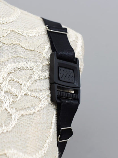 ブラック スチームパンク ハーネス ベルト