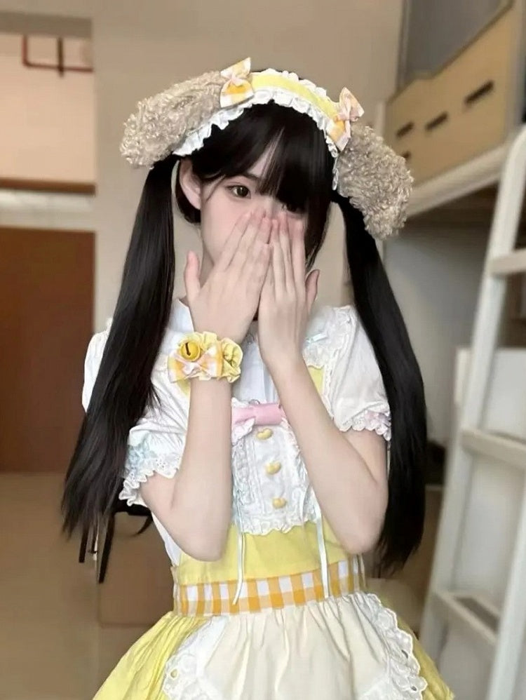 Hairband Lolita Ears Bear Sweet Plush