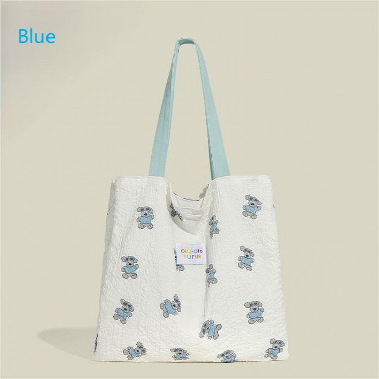 Details with Cute Bag Animal Canvas Print Colors 3