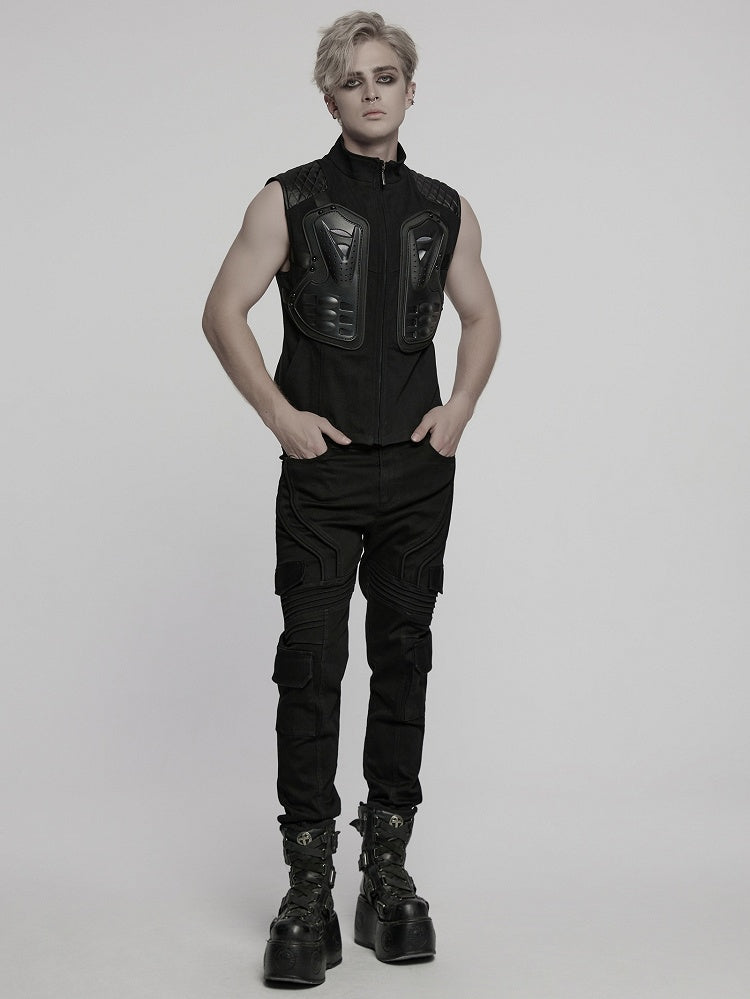 Cyberpunk Vest Men's Black