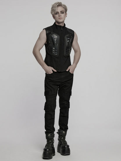 Cyberpunk Vest Men's Black