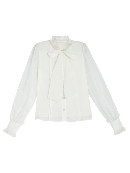 Hosenträger Wald Geschmack Öl + Schleife Hemd Farbe Kleid Krawatte Chiffon Rüschen