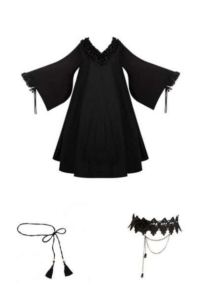 Apron Dress + Lolita Doll Gothic