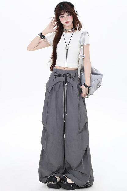 カジュアルパンツ ガールズ ハイスパイスウエスト