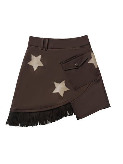 デザインスプリットワンダーベアニットトップショールメイラード