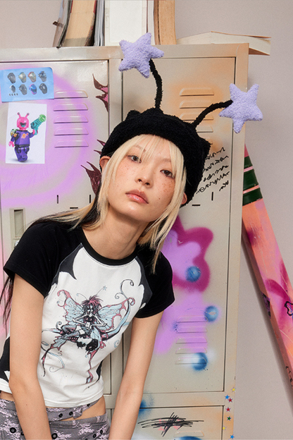 Hat Tentacle Elf Knit