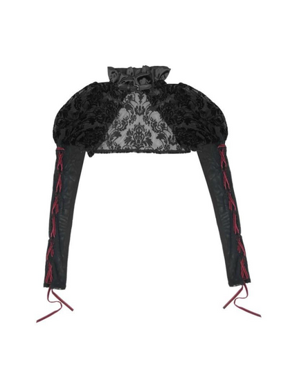 ダークアリスドレス ヘルフィッシュボーンストラップコルセットセット ゴシックチュール