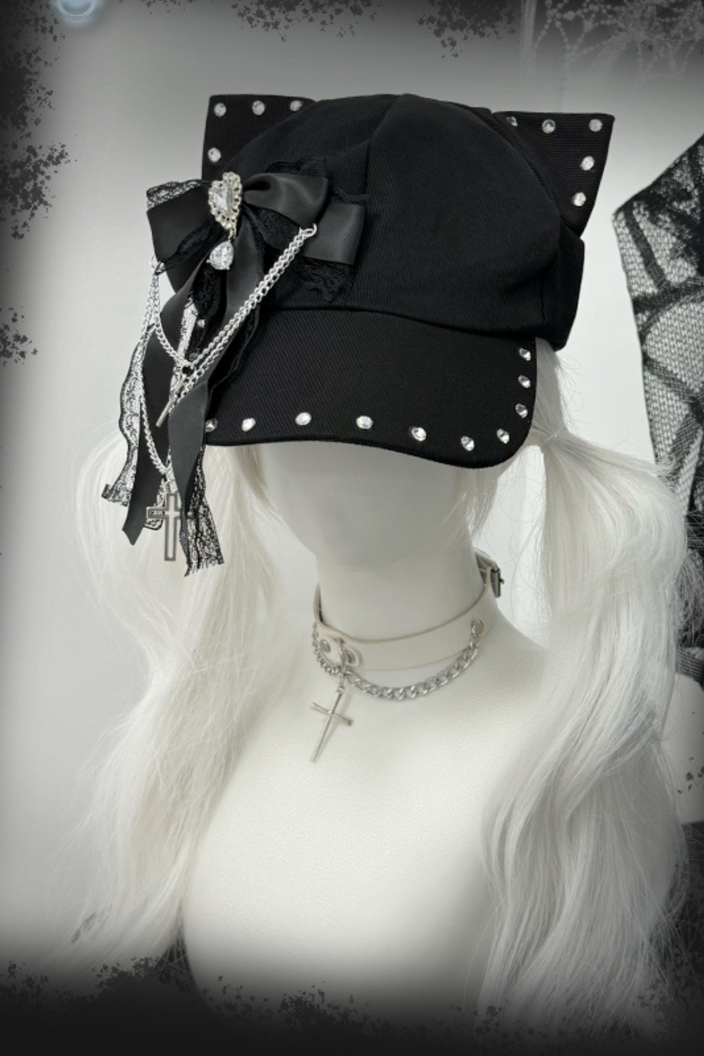 Katzenohrstecker-Kappe