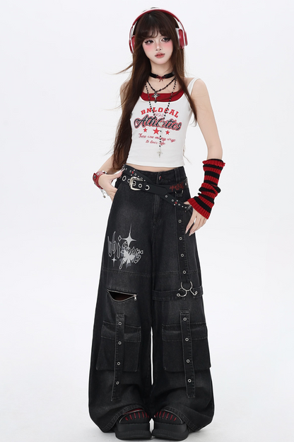 アジアンスイートパンツ ルーズクール