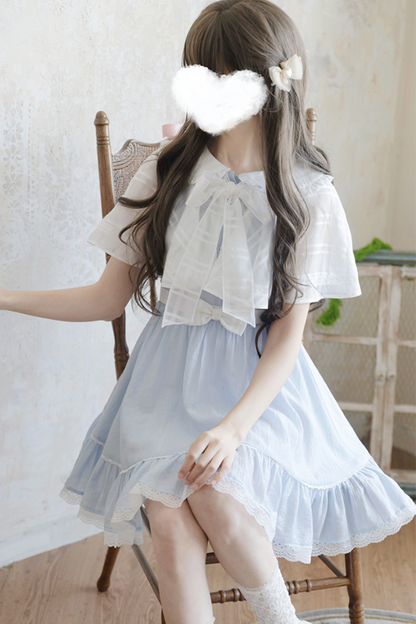 Zwei Vintage Klares Süßes Stück Kleid