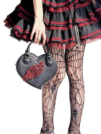 ハートトワイライトインビテーションクロウスカルバッグ