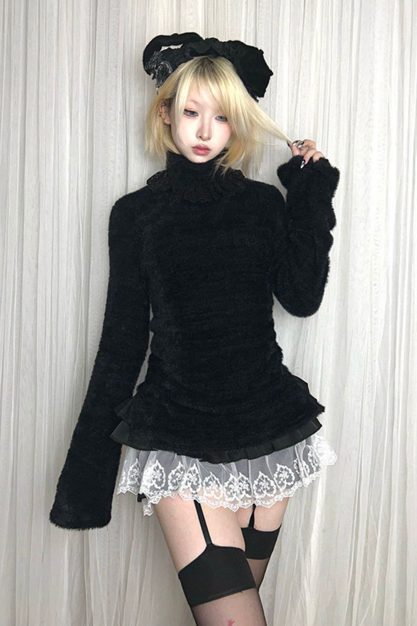 心地よいトップタートルネックヒート