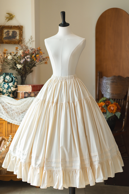 チェックレトロワードロリータペチコートドレスフォレスト+