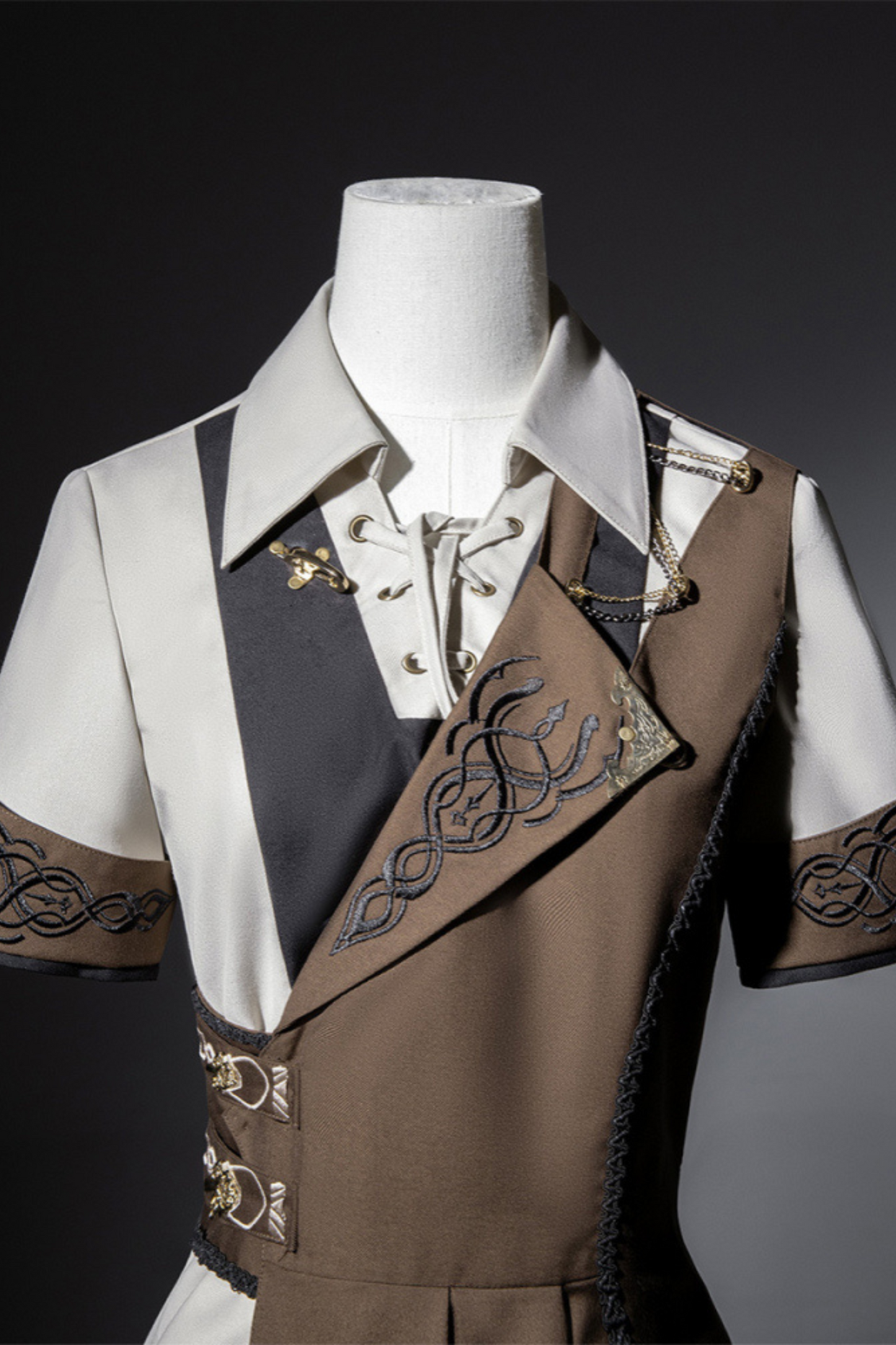 ジャケットパンツガイドセーリングレトロハンサムトップス+