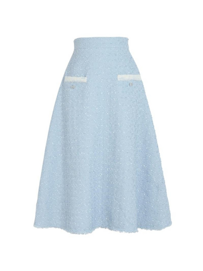 Bandrock Tweedweste Tweedduft Blaues Anzughemd