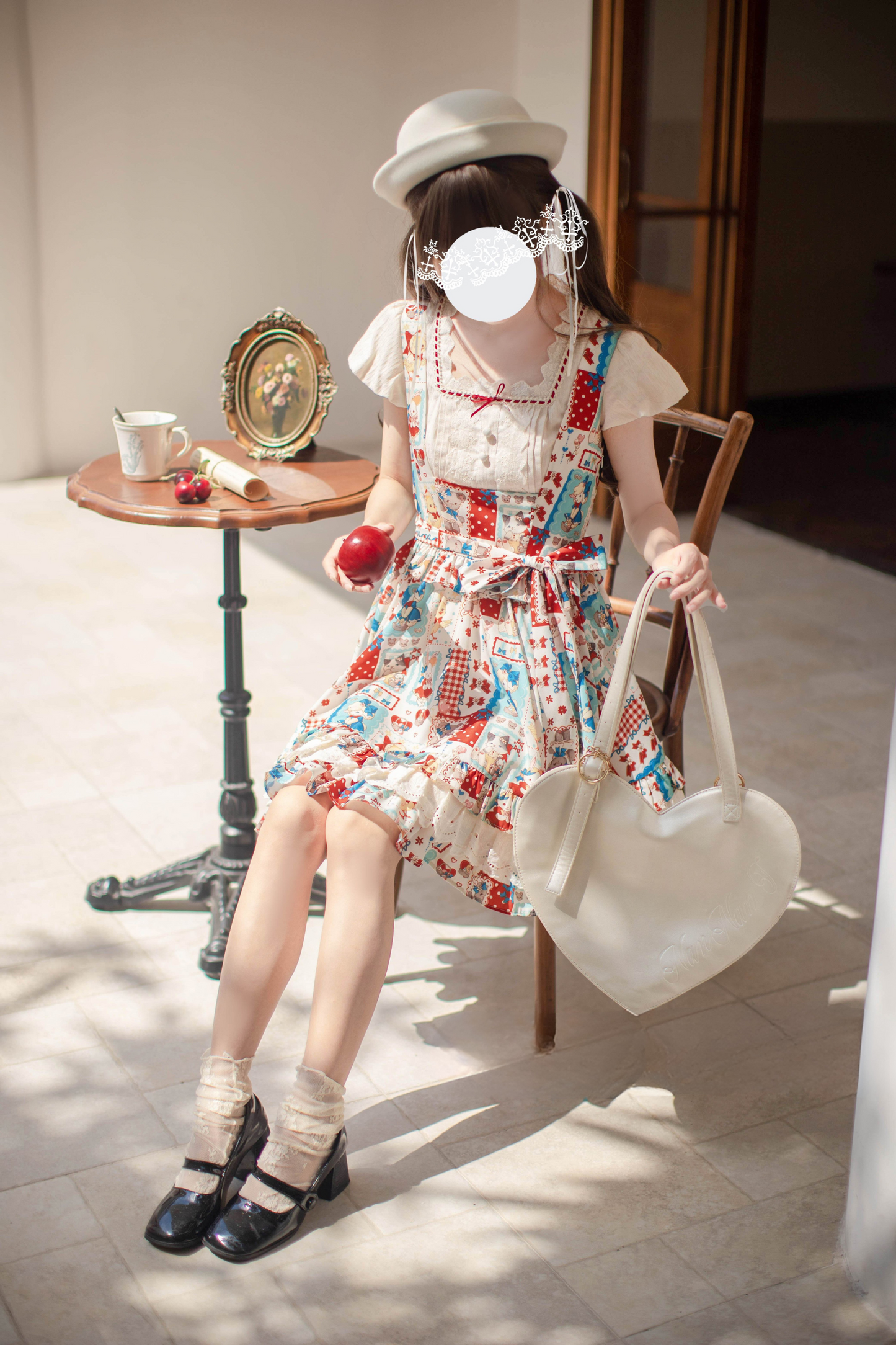 シャツポップベストレトロ+スカート